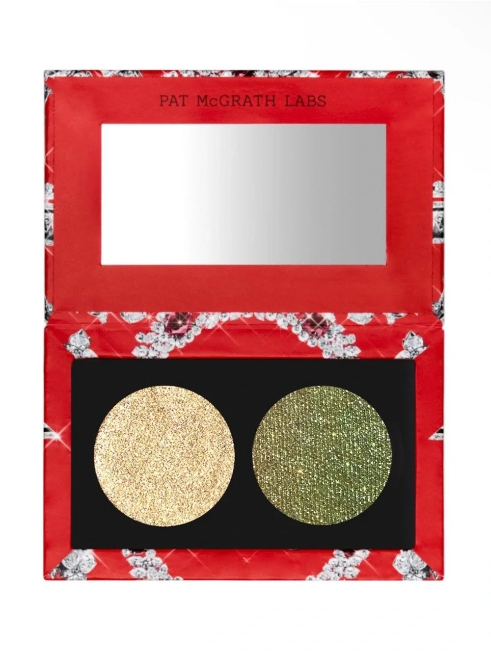 Pat McGrath Labs Luminous Legends Eye Shadow Duo Celestial Jade, Moonlight Gold